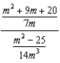 <strong>Evaluate or simplify each expression. - </strong> A) B) C) D) E) none of these