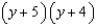 Find the least common denominator of the given expressions. -  A)    B)    C)    D)    E)  none of these