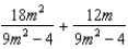 Perform the indicated operations and simplify. -  A)    B)    C)    D)    E)  none of these