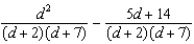 Perform the indicated operations and simplify. -  A)    B)    C)    D)    E)  none of these