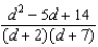 Perform the indicated operations and simplify. -  A)    B)    C)    D)    E)  none of these