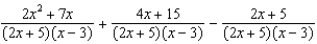Perform the indicated operations and simplify. -  A)    B)    C)    D)    E)  none of these