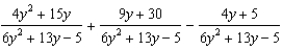 Perform the indicated operations and simplify. -  A)    B)    C)    D)    E)  none of these