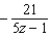 Perform the indicated operations and simplify. -  A)    B)    C)    D)    E)  none of these