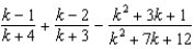 Perform the indicated operations and simplify. -  A)    B)    C)    D)    E)  none of these