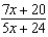 Perform the indicated operations and simplify. -  A)    B)    C)    D)    E)  none of these