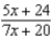 Perform the indicated operations and simplify. -  A)    B)    C)    D)    E)  none of these