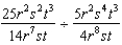 Perform the indicated operations and simplify. -  A)    B)    C)    D)    E)  none of these