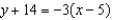 <strong>Change the function So that its graph is shifted horizontally left 3 units and vertically up 5 units.</strong> A) B) C) D) E) none of these