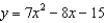 <strong>Change the function So that its graph is shifted vertically down 15 units.</strong> A) B) C) D) E) none of these
