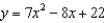 <strong>Change the function So that its graph is shifted vertically down 15 units.</strong> A) B) C) D) E) none of these