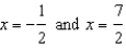 <strong>Use algebra to find any real zeros of the absolute value function </strong> A) B) C) D) E) no real zeros