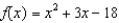 <strong>Use algebra to find all real zeros of the function </strong> A) B) C) D) E) no real zeros