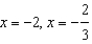 <strong>Use algebra to find all real zeros of the function </strong> A) B) C) D) E) no real zeros