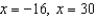 <strong>Use the absolute value inequality . -Find the boundary values.</strong> A) B) C) D) E) none of these