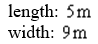 <strong>A rectangle is 4 longer than it is wide. Its area is . Find the length and the width of the rectangle.</strong> A) B) C) D) E) none of these