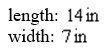 <strong>The length of a rectangle is 2 times its width. Its area is . Find the length and the width.</strong> A) B) C) D) E) none of these