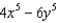 <strong>Expand the expression. Use Pascal's Triangle to find the coefficients and use the binomial theorem to find the variables in each term. - </strong> A) B) C) D) E) None of these