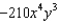 <strong>Use Pascal's Triangle and the binomial theorem to find the 3rd term in the expansion of </strong> A) B) C) D) E) None of these