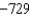 <strong>The seventh term of a geometric sequence is . The common ratio is . -Find the eighth term of the sequence.</strong> A) 729 B) - 2187 C) -729 D) 2187 E) None of these