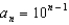 <strong>The tenth term in a geometric sequence is 1,000,000,000. The common ratio is 10. -Find a formula for the nth term of the seqence.</strong> A) B) C) D) E) None of these