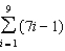 <strong>For all the problems in this set the domain is the set of positive integers greater than 0. -Use sigma notation to represent the partial sum of the first eight terms of the sequence </strong> A) B) C) D) E) None of these