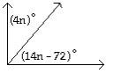  Solve the problem. -Find the measures of the complementary angles.     A)   43^{\circ}, 47^{\circ}  B)   39^{\circ}, 51^{\circ}  C)   36^{\circ}, 144^{\circ}  D)   36^{\circ}, 54^{\circ}