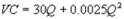 <strong>Suppose Kate's Great Crete (KGC) has annual variable costs of and marginal costs of , where Q is the number of cubic yards of concrete it produces per year. In addition, it has an avoidable fixed cost of $50,000 per year. KGC's demand function is? . What is the profit maximizing sales price?</strong> A) $47.7 B) $30 C) $45 D) $50
