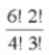 What does   equal? A)  640 B)  36 C)  10 D)  120 