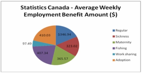 Statistics Canada report 2010 results in the following chart.   Is the data quantitative or qualitative? What is the name of the table shown? A)  quantitative, simple table B)  quantitative, pie chart C)  qualitative, frequency table D)  qualitative, pie chart E)  quantitative, bar chart 