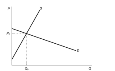 (Figure: Commodity Tax with Elastic Demand)  According tothe figure, who bears the greater burden of a commodity tax? Figure: Commodity Tax with Elastic Demand   A) The buyer will bear the greater burden of the tax. B) The seller will bear the greater burden of the tax.(True Answer ) Correct C) The buyer and the seller will split the tax burden equally. D) The government will bear the full burden of the tax. 