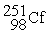  Californium-251 undergoes ________ to produce curium-247.    \rightarrow    + _____ A)  gamma-ray emission B)  beta-particle decay C)  positron decay D)  alpha-particle decay 