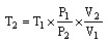 The combined gas law cannot be written as ________. A)    B)    C)    D)   