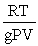 Which of the following is a correct expression for the molecular mass of a gas? A)    B)    C)    D)   