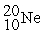 Place in the blank the letter of the correct response in each horizontal row of choices. -________ Number of electrons in   A)  20 B)  10 C)  30 D)  12