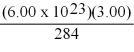 Do the following calculation and express the answer using the correct scientific notation.   A)  6.34 x 10<sup>21 </sup> B)  1.58 x 10<sup>-22</sup> C)  6.34 x 10<sup>-2</sup> D)  15.8