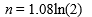 <strong>A bank is offering a new savings account that pays 8% per year. Which formula below shows the calculation for determining how long it will take a $100 investment to double?</strong> A) ? B) ? C) ? D) ?