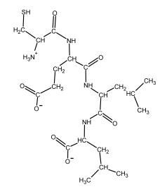 The structural formulas for the 20 naturally occurring amino acid residues are shown in the panel below. Answer the following question(s) with the help of this panel.    -What is the amino acid sequence of the peptide depicted below? Write down the sequence from the N- to the C-terminus, and use only the one-letter abbreviations, e.g. AGCNT.    