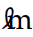 Use the commutative and/or associative laws to rewrite the given expression. Label each step with a reason. -(   ) m as 3 (   )
