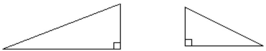  For the pair of similar triangles, find the length of the indicated side. -  In the left triangle, the hypotenuse has length 75 , and the longer leg has length 72 . In the right triangle, the hypotenuse has length 25 , the longer leg has length 24 , and the shorter leg has length 7. Find the length,  x , of the shorter leg of the left triangle. A)   \mathrm{x}=12  B)   \mathrm{x}=7  C)   \mathrm{x}=28  D)   \mathrm{x}=21