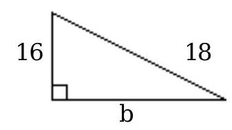  Find the length of the third side of the right triangle. Where appropriate, give both an exact answer and an approximation to three decimal places. -   A)   \sqrt{68}=34.0  B)   \sqrt{580} \approx 24.083  C)   \sqrt{2} \approx 1.414  D)   \sqrt{68} \approx 8.246