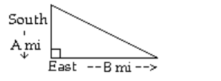  Solve the problem. Give an exact answer and an approximation to the nearest tenth. -A boat travels  4 \mathrm{mi}  south and then  6 \mathrm{mi}  east. How far is the boat from its starting point?    \mathrm{A}=4 \mathrm{mi} \quad \mathrm{B}=6  A)   \sqrt{10} \mathrm{mi} \approx 3.2 \mathrm{mi}  B)   \sqrt{52} \mathrm{mi}=26 \mathrm{mi}  C)   \sqrt{22} \mathrm{mi} \approx 4.7 \mathrm{mi}  D)   \sqrt{52} \mathrm{mi} \approx 7.2 \mathrm{mi}