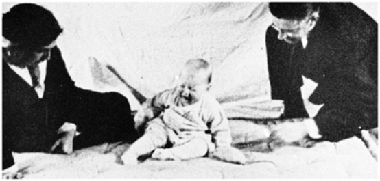 Which of the following is a criticism of the Watson and Rayner Little Albert study?   A)  It was a violation of APA ethnical guidelines for research. B)  Watson and Rayner never extinguished Little Albert's fear of the rat. C)  Watson and Rayner did not measure Little Albert's fear of the rat subjectively. D)  a and b