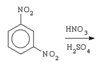 What major product(s) is (are) obtained from the following reaction?   A) 1,3,5-trinitrobenzene B) 1,2,3-trinitrobenzene C) 1,2,3,5-tetranitrobenzene D) 1,3,4,5-tetranitrobenzene E) 1,3,4-trinitrobenzene