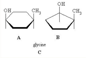 Which of the compounds below is (are)chiral?  