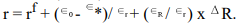 <strong>Under a fixed exchange rate system with a low degree of capital mobility, the domestic interest rate is determined by the following formula</strong> A) B) C) D)