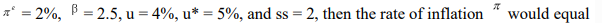 If     A)  6.5%. B)  1.5%. C)  2.5%. D)  -2.5%