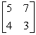 In the following two-person zero-sum game, the payoffs represent gains to the row player I and losses to the column player II. Does this game have a saddlepoint? What is each player's minimax or maximin strategy?  <div style=padding-top: 35px> 