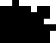 Can the tile below be used to tile the plane?   A)  no B)  yes, with translations only C)  yes, with translations and half-turns only D)  yes, but reflections must be included