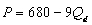 Use the following general linear demand relation to answer questions 9 through 13: where M is income and is the price of a related good, R. -If M = $15,000 and = $20, the demand function is A) ) B) . C) D) E)